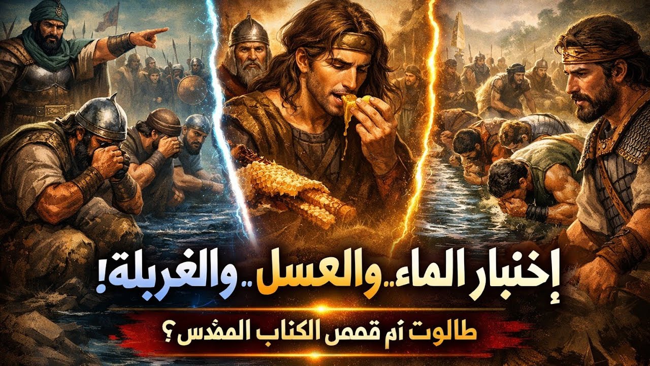 اختبار الجنود قبل المعركة: طالوت في القرآن أم جدعون ويوناثان في الكتاب المقدس؟