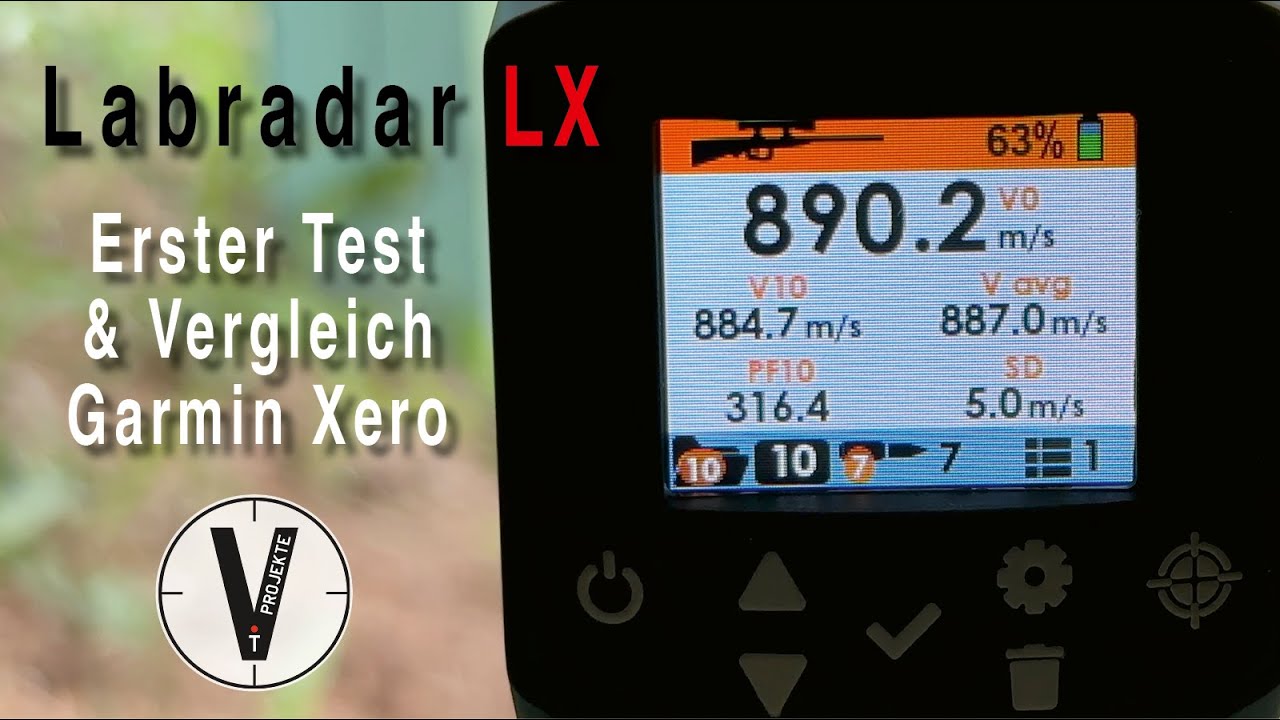 Labradar LX: Erster Test und Vergleich mit Garmin Xero C1 Pro