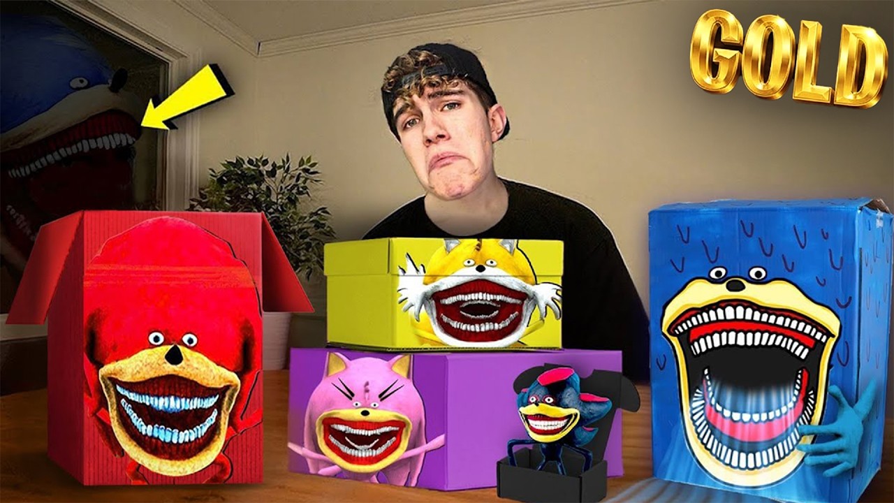 NEVER OPEN SHIN SONIC MYSTERY MEALS & BOXES AT 3 AM!!