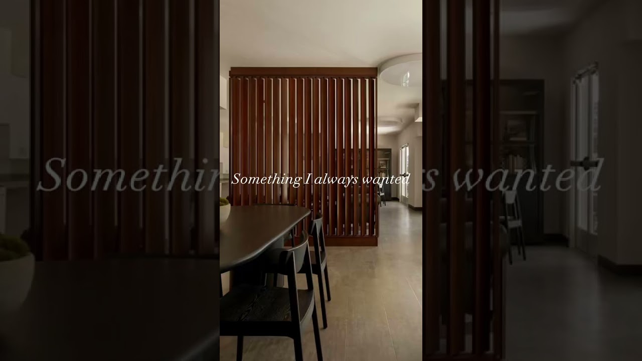Wood Slat Room Divider #midcenturymodern #midcentury #roomdivider
