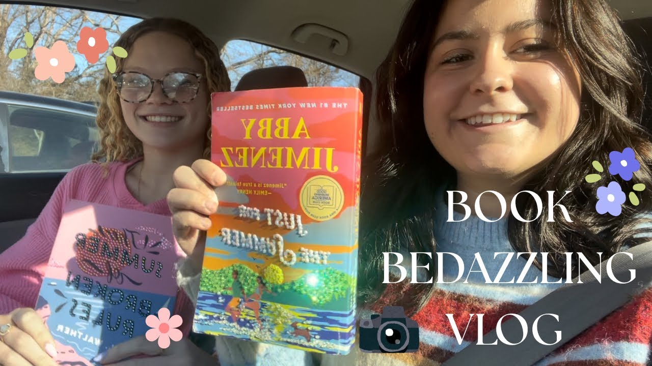 Spend the day with me ~ Book bedazzling, thrifting, Cava, and more! 