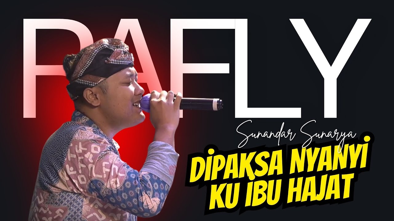 Rafly Sunandar Sunarya  Dipaksa Nyanyi Ku Bu Hajat, Auto Dapat Saweran Banyak Guyss,,,