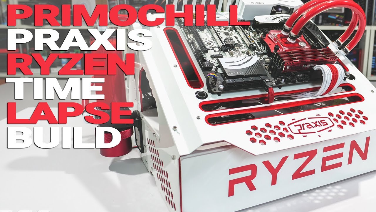 PrimoChill Praxis Ryzen Test Bench Time-Lapse