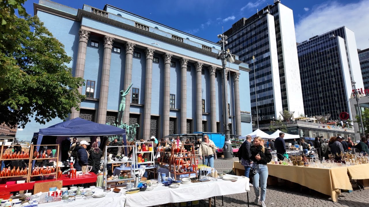 Stockholm, Sweden - | Stockholm Sunday Market | Hötorget, Drottninggatan & more