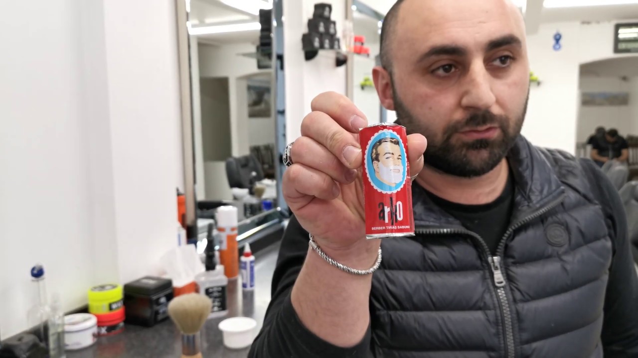 ARKO SHAVING SOAP HOW TO POUT IN THE POT BARBER TURKO TIPS