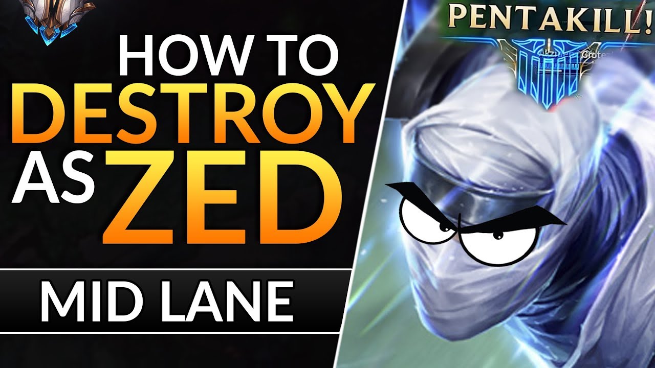 The ULTIMATE ZED GUIDE - Best Tips and Tricks to CARRY and RANK UP | League of Legends Mid Guide