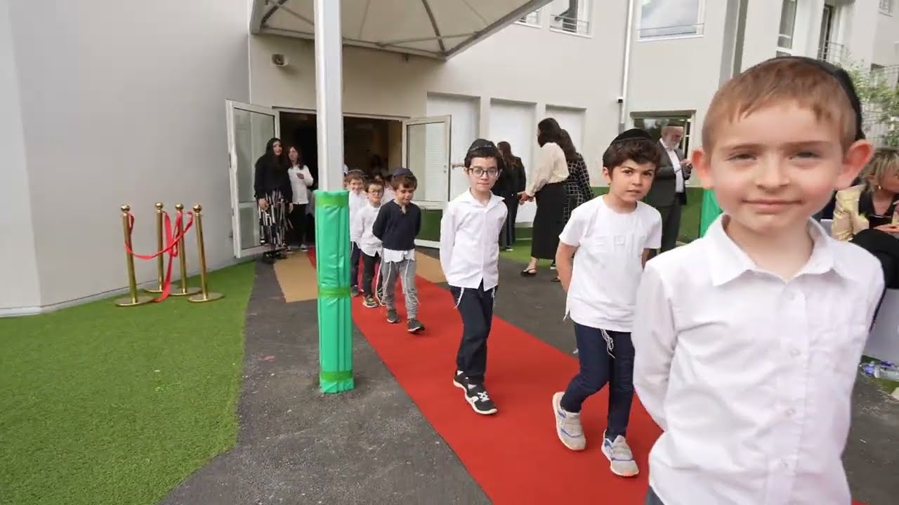 Inauguration Maternelle Beth Rivka (1ère Caméra)