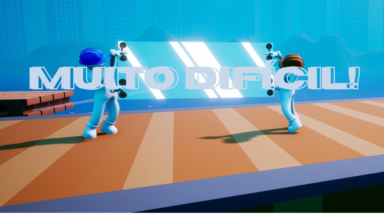 ESSE JOGO É MUITO DIFÍCIL! Carry the Glass .ft USTX