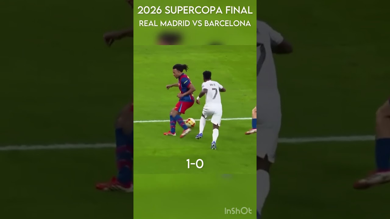 2026 Supercopa De España Final | El Clasico | FC Barcelona VS Real Madrid CF 
