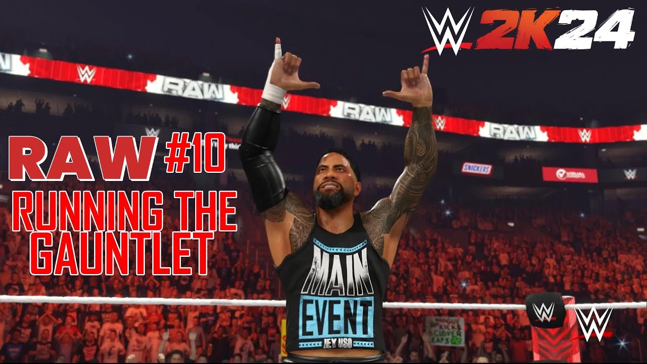 Running The Gauntlet | WWE 2K24