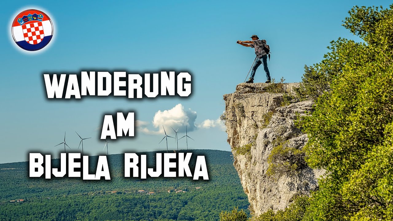 Bijela Rijeka, eine erholsame Wanderung an vier Wasserfällen im Canyon bei Gornji Karin in Dalmatien