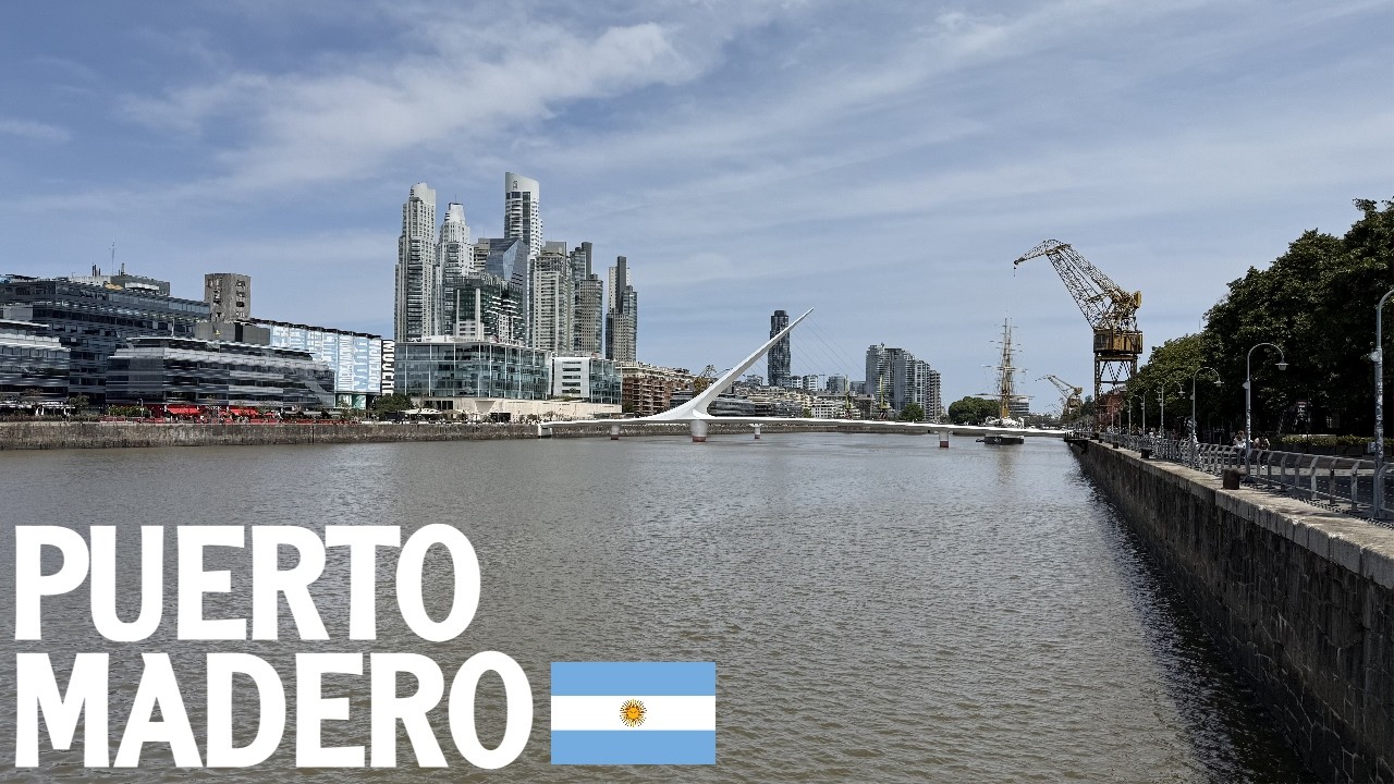 PUERTO MADERO: De puerto ABANDONADO al barrio con más LUJO de Buenos Aires 🇦🇷