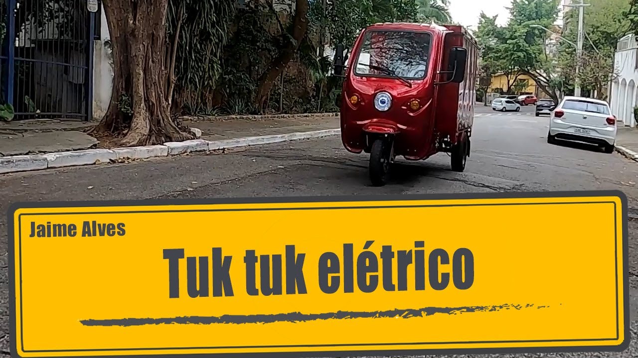 Tuk Tuk no transporte urbano de cargas