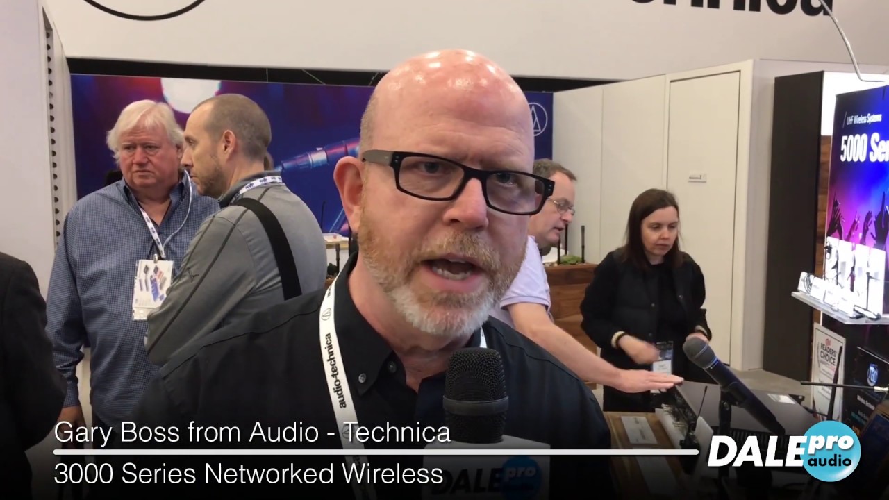 Dale Pro Audio - Audio-Technica Networked 3000 Wireless at Winter NAMM 2020