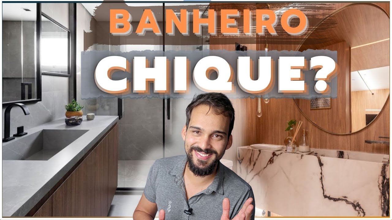 Seu BANHEIRO CHIQUE com essas 6 dicas
