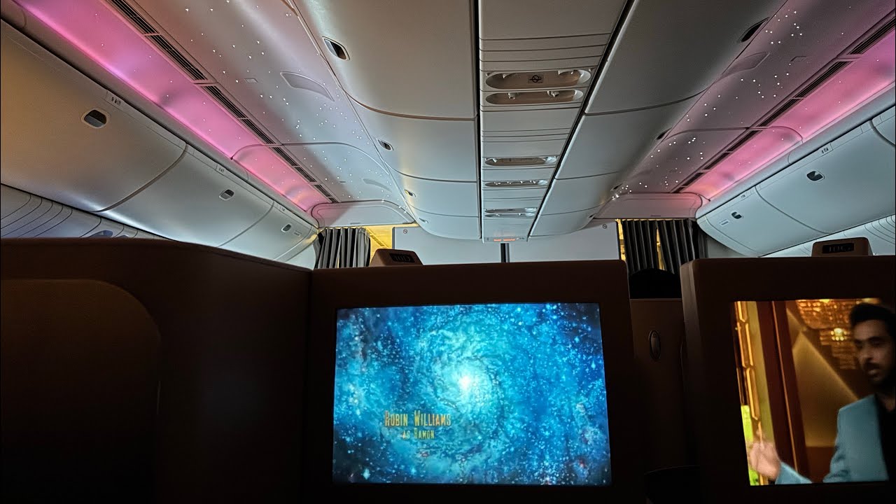 Flight journey from UK to BANGALORE!!! 