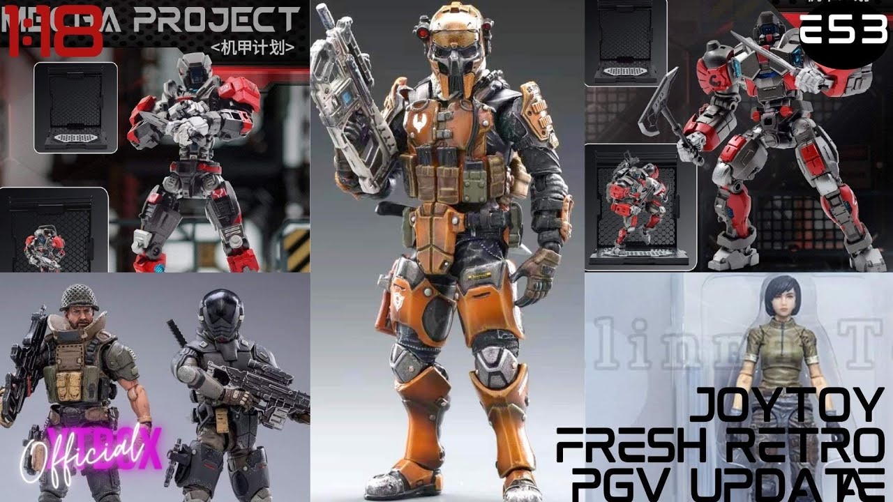 1:18 Toy News Update - Joytoy - Fresh Retro - Planet Green Valley