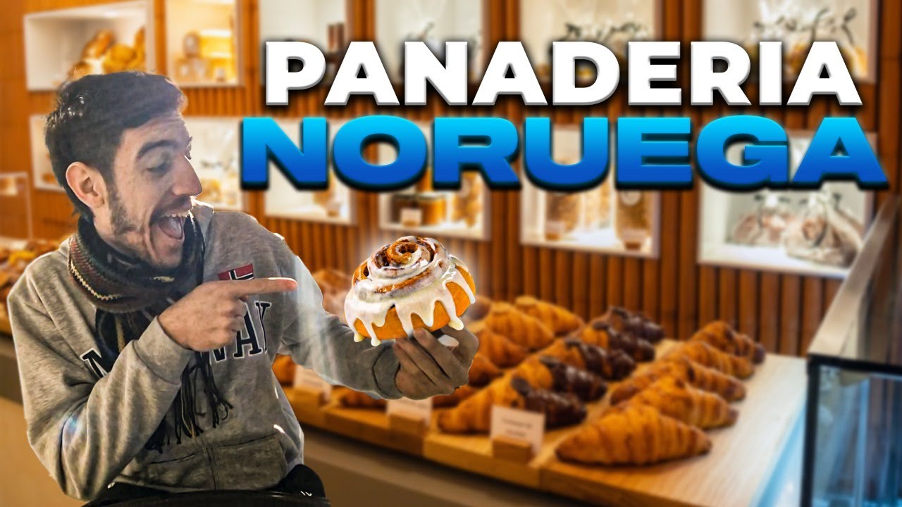 COMO ES UNA PANADERIA EN NORUEGA? (Islas Lofoten - Svolvaer)