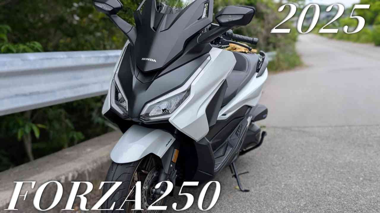 HONDA FORZA250 2025年版を乗車してきたのでファーストインプレ【ゆるーくまとめ】