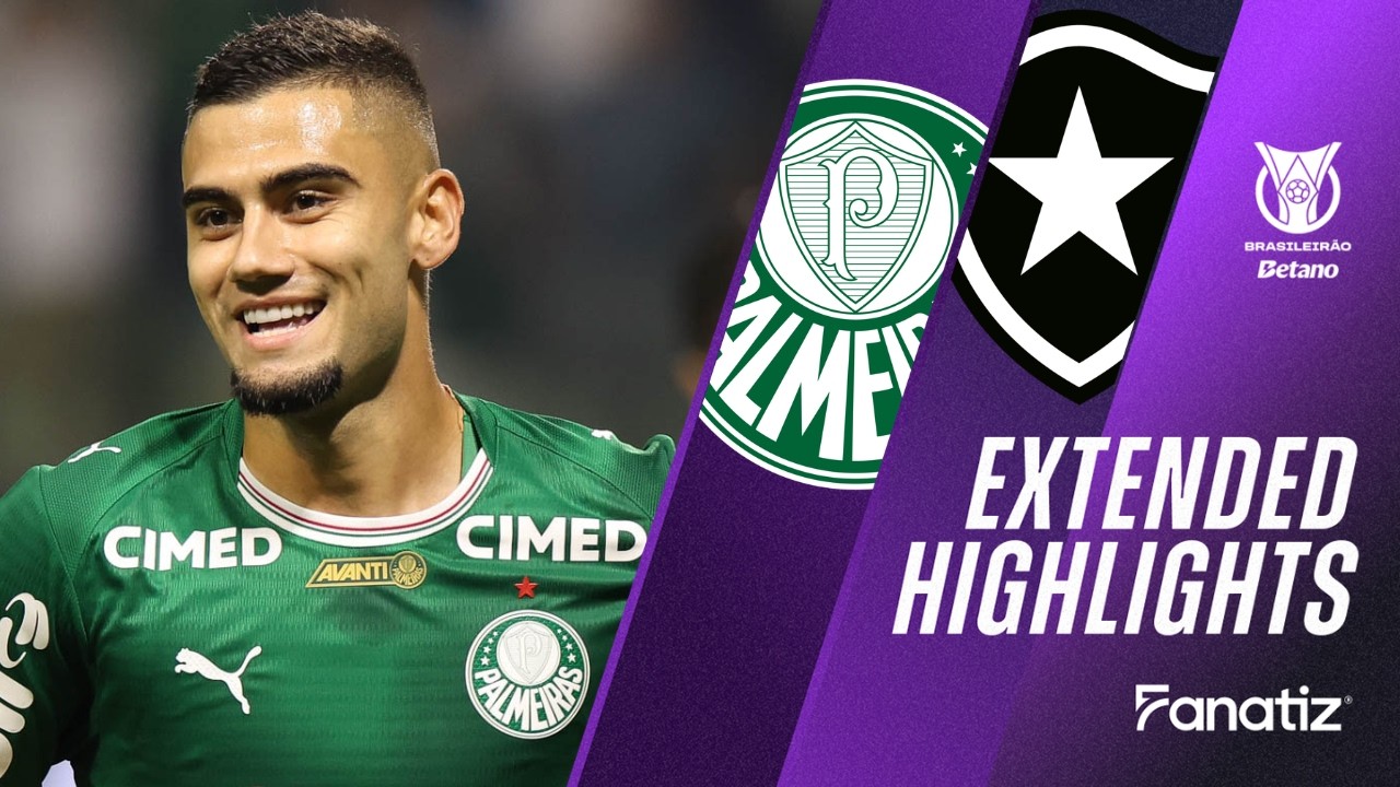 Palmeiras vs Botafogo 2-1 | Game Highlights | #Brasileirao2026