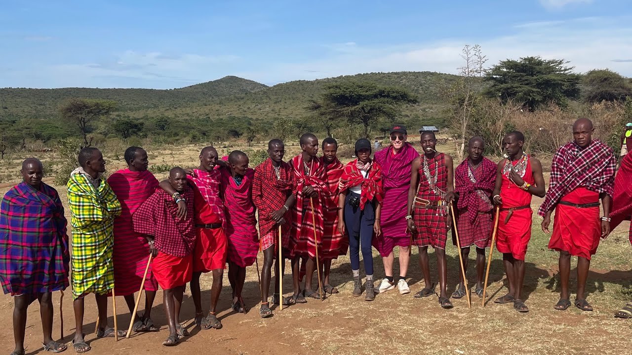 THE MARA SAFARI / EMAYIAN LUXURY CAMP / MASAI VILLAGE