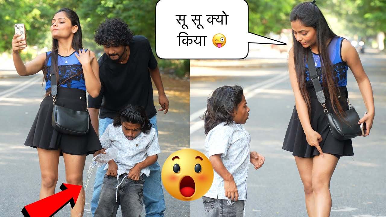 लड़की के साथ ये क्या हो गया 😜| Prank On Cute Girl 🥰 | The Real Satish 