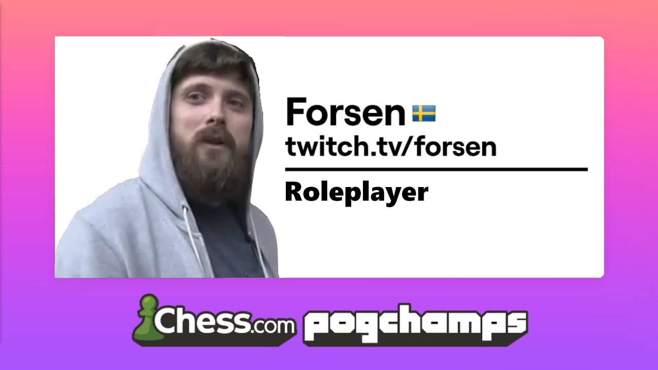 Pogchamps participant Forsen gets coaching from Hikaru