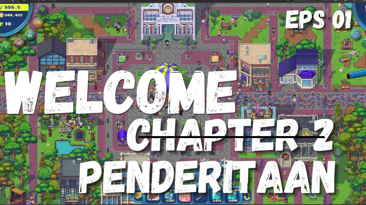 Welcome Penderitaan | Pixels Chapter 2 Update Speckland dan Order Deliver Pixels. Eps 1