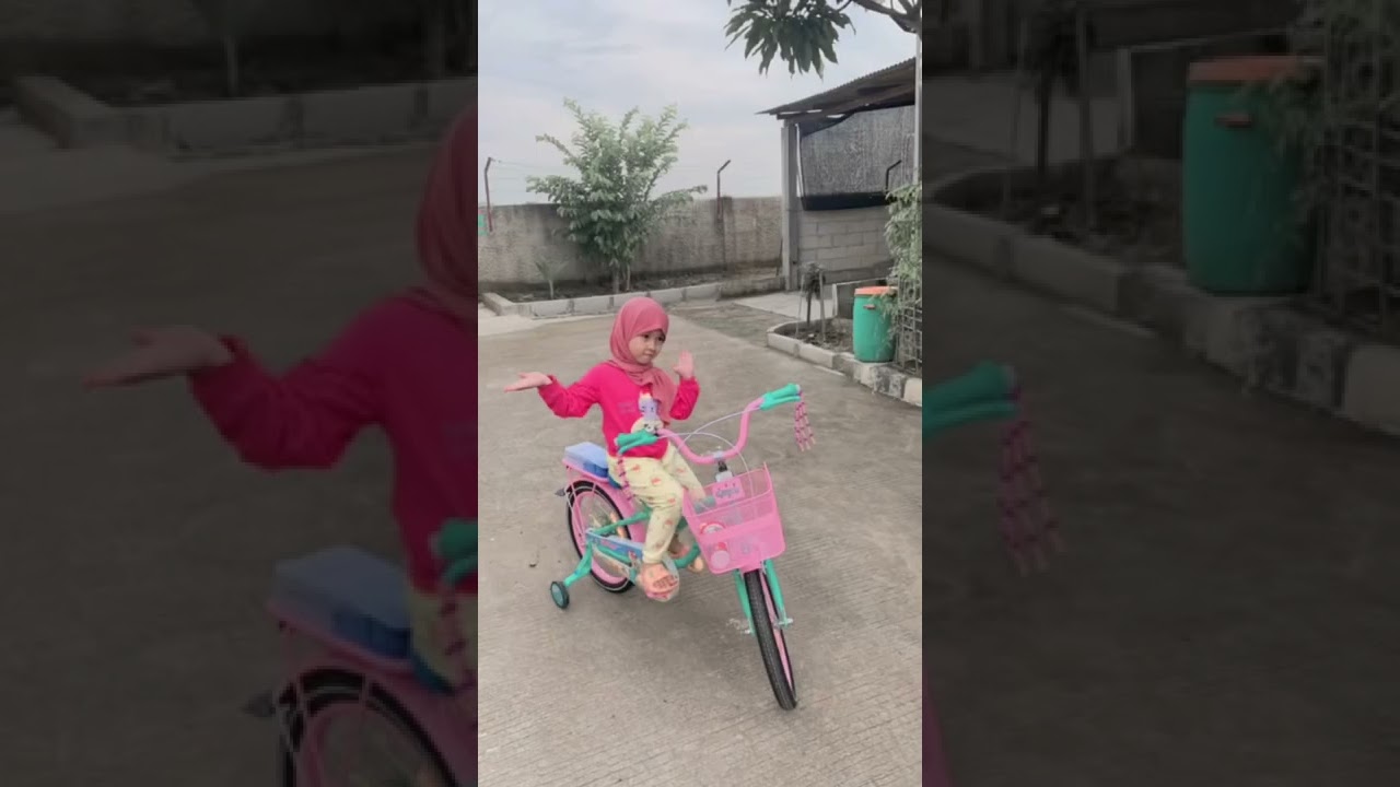 Alhamdulillah sepeda baru, semoga aqis semakin rajin dan nurut sana ayah bunda❤️ #sepeda #sepedaanak