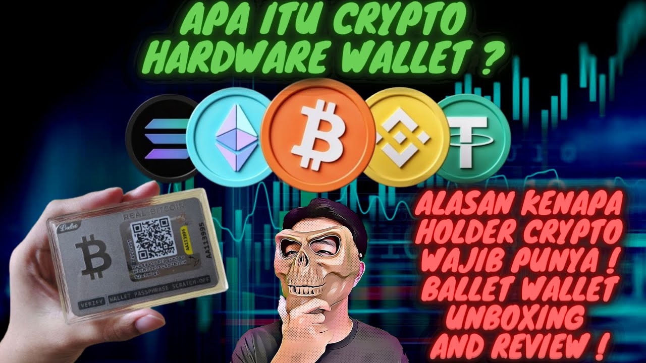 CRYPTO HARDWARE WALLET BALLET UNBOXING DAN REVIEW ! PENTINGNYA MENGAMANKAN ASET CRYPTO KALIAN !