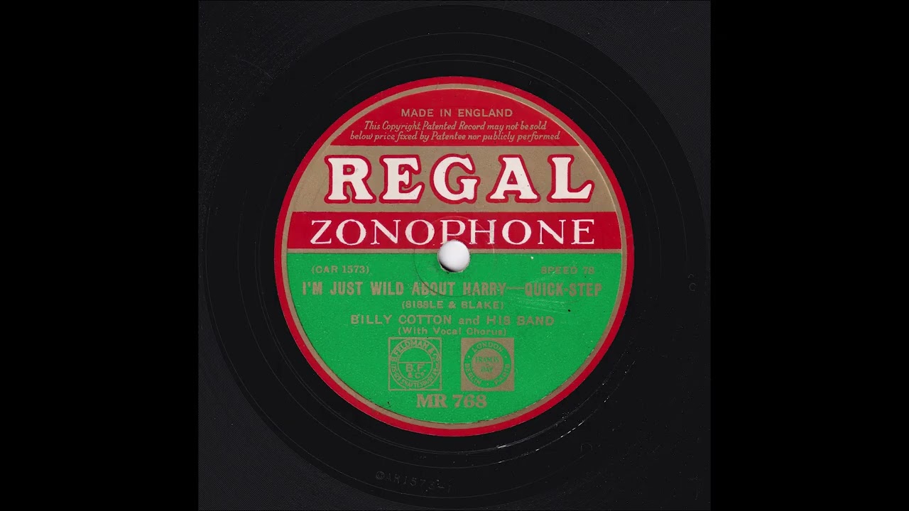 Billy Cotton and His Band - I'm Just Wild About Harry (HOT!)