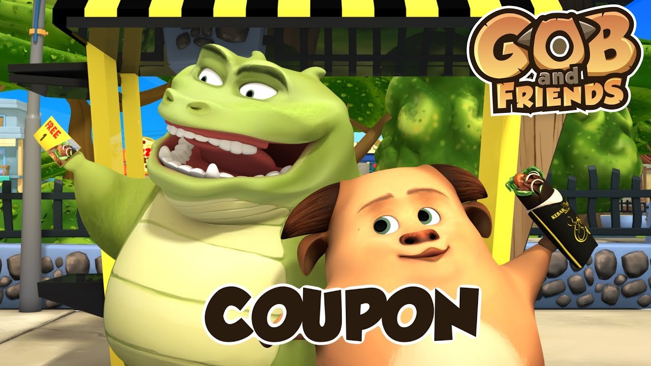 Gob and Friends -Coupon | Funny Animated Videos | 3d Cartoon for kids