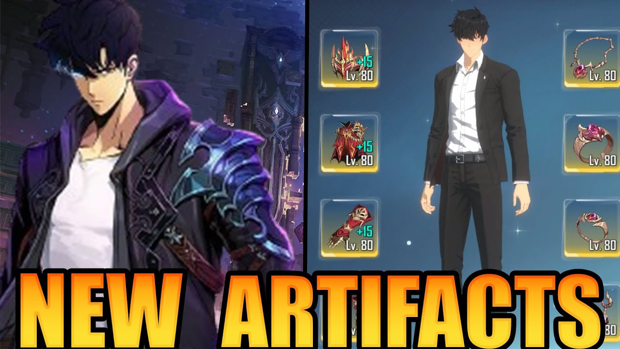 NEW ARTIFACT SETS MAKE SUNG JINWOO UNSTOPPABLE! Sung Jinwoo Artifact Build | Solo Leveling Arise