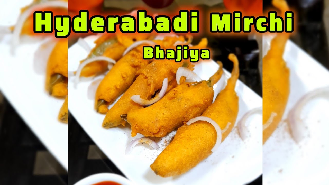 Ramazan Special 🌙 Hyderabadi Mirchi Bhajiya 🌶️ Crispy & Spicy