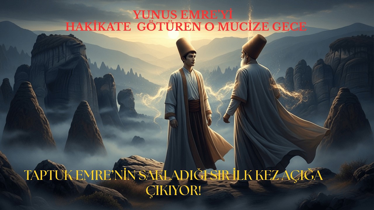 Yunus’u Hakikate Götüren Gece: Taptuk Emre’nin Büyük Sırrı!