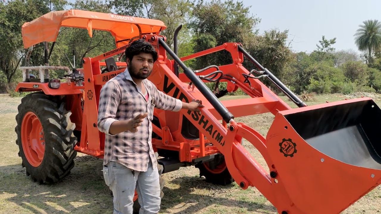 KUBOTA MU 4501 LOADER BY Arun agro industries vidisha m.p. m.9589715544