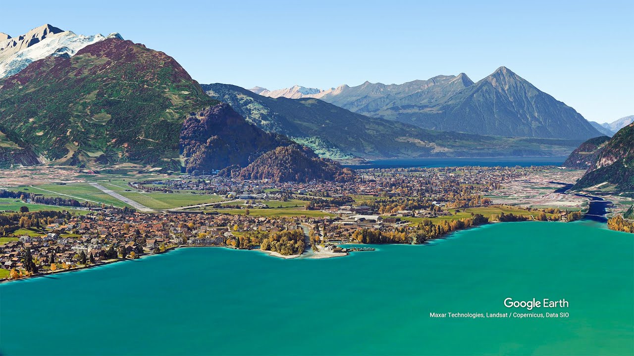 Lake Brienz, Switzerland | 4K Drone Footage | Bird's Eye View | Time to Travel