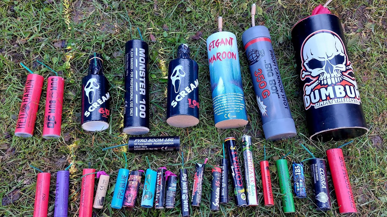 MEGA TEST PETARD€ - XXXL POLENBOLLER COMPILATION - FIRECRACKERS - PETARDI 2025 -2026 💣