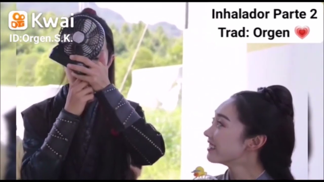 EL INHALADOR NASAL DE WANG YIBO