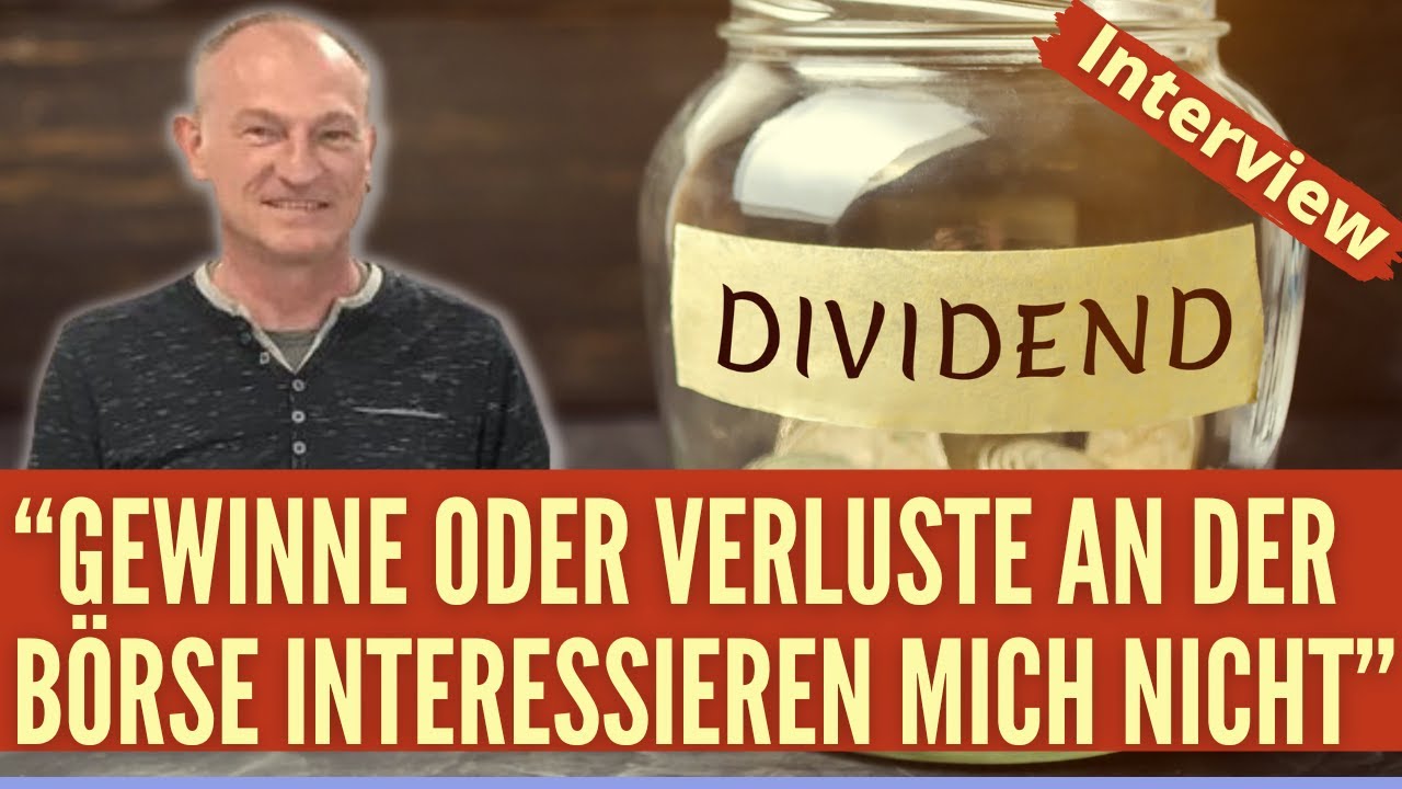 Alexander von Rente mit Dividende: Warum Gewinne oder Verluste ihn nicht interessieren