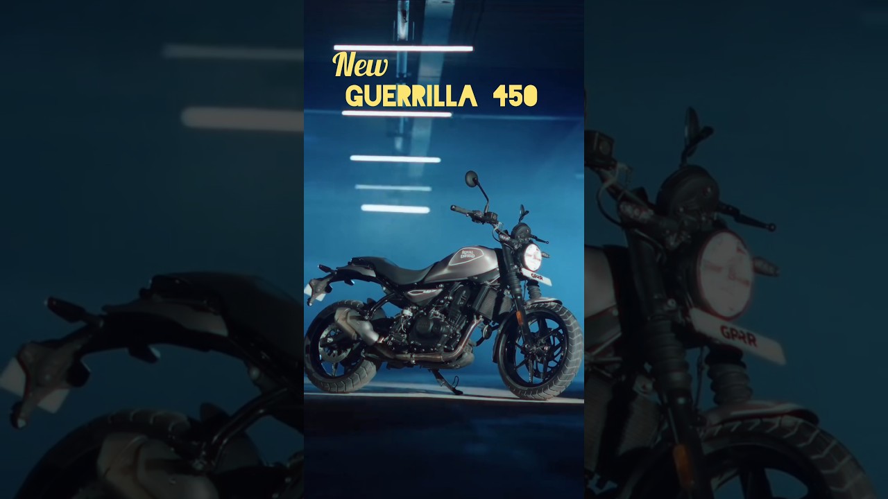 New GUERRILLA 450 #royalenfield #guerrilla450 #bikelover #motovlog #bike #shorts #trending #viral
