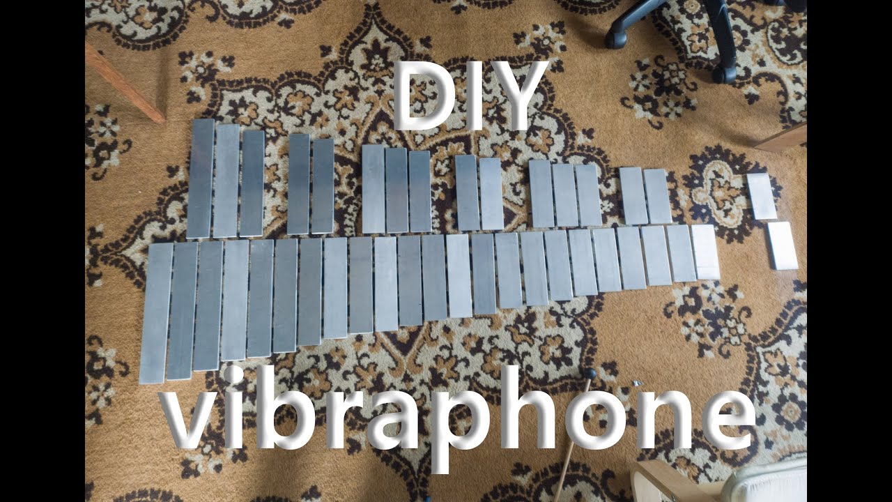 Home made vibraphone (DIY build)
