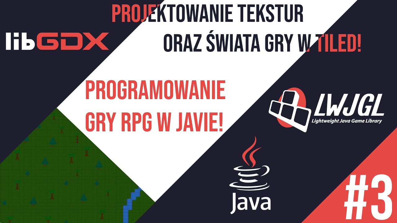 LibGDX - Tworzenie tekstur oraz świata gry w Tiled! - Tworzymy grę 2D RPG #3 Po Polsku