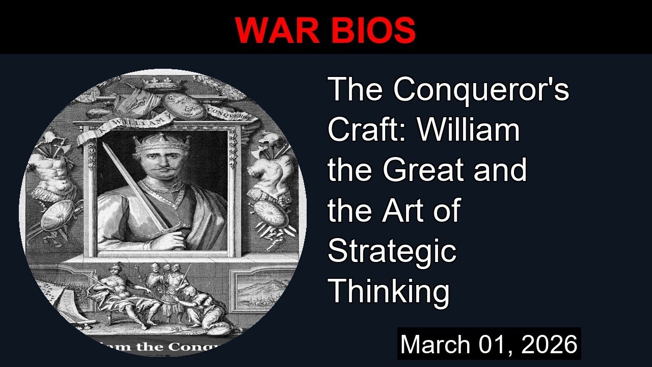 The Conqueror's Craft: William the Great and the Art of Strategic Thinking | War Bios