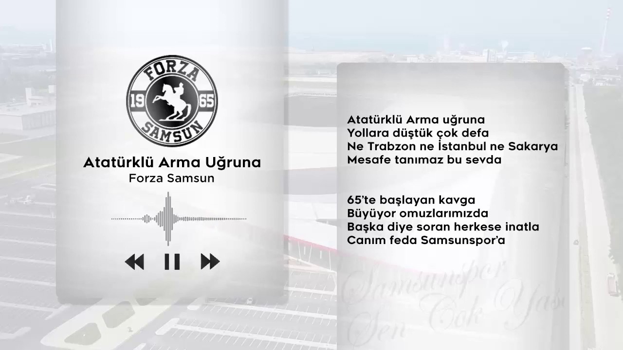 Samsunspor Marşı | Atatürklü Arma Uğruna