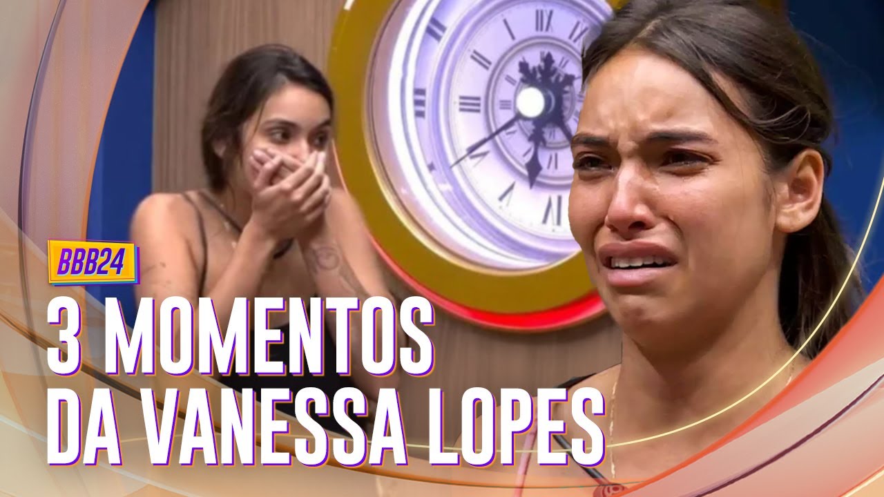 3 MOMENTOS DA VANESSA LOPES: DESISTÊNCIA, TRETA COM YASMIN E OS ATORES DO GAME! 👀 | BBB 24