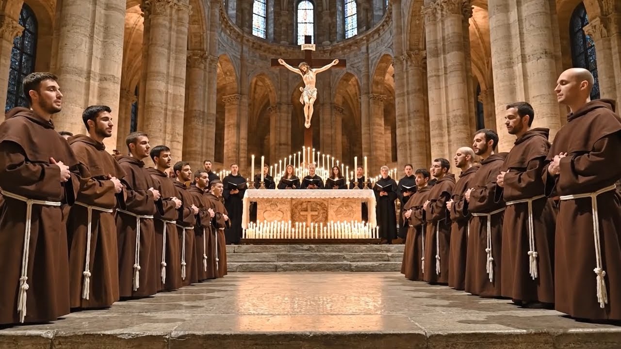 "Protection & Peace — Sacred Gregorian Psalms for Divine Protection & Inner Calm ✝️🕯️"
