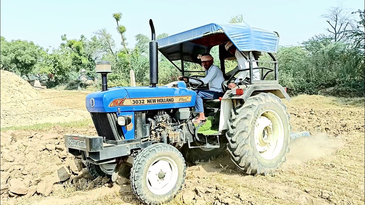 New Holland 3032 Tractor Power Test | Raju Ki Masti Tractor Videos
