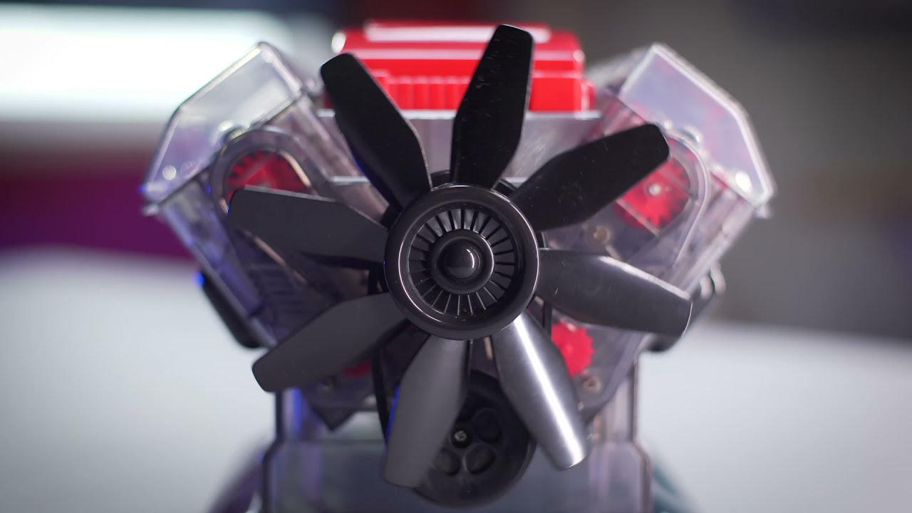 Dr. STEM Toys V8 Model Engine for Kids #D519