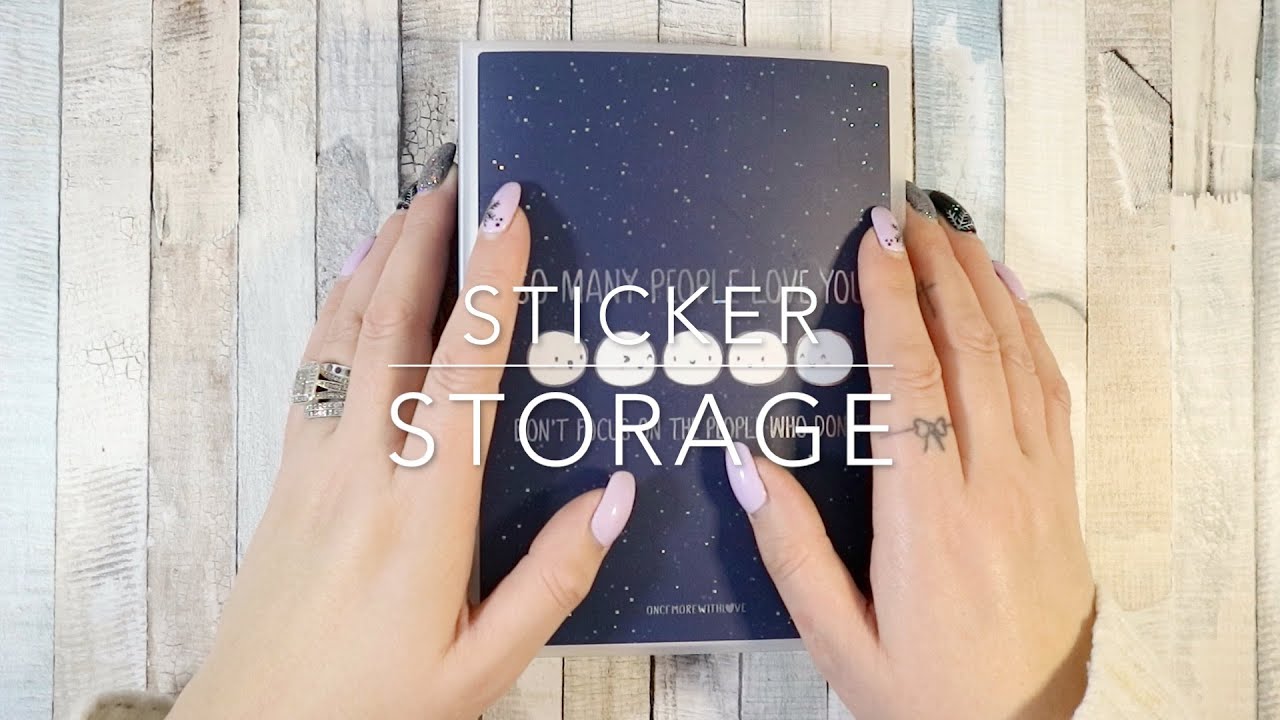STICKER STORAGE